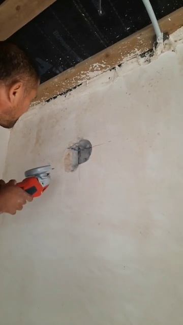 сверление отверстий под приточный клапан, арматура #вентиляция смотреть онлайн