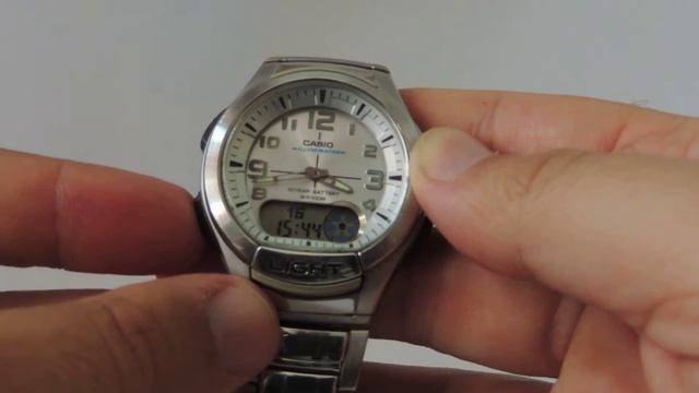 Relógio Casio AQ 180W смотреть онлайн