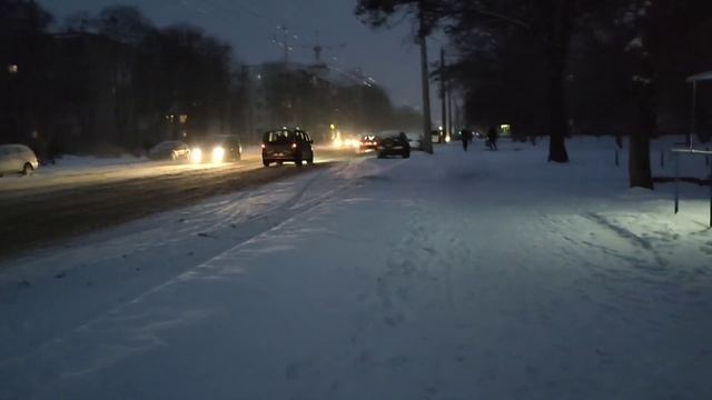 Харьков в снегу! смотреть онлайн