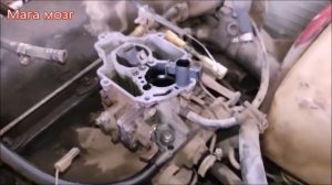 НИВА не тянет. Чистим карбюратор.