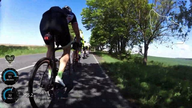 Szosowy trening Mistrzowskich Rowerów i kolejne 115 km смотреть онлайн