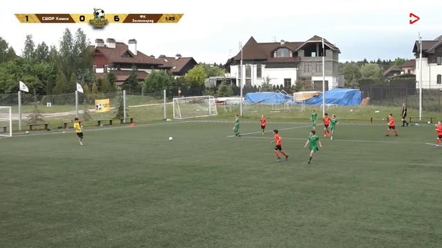 Группа В 12:15 | поле 2 | 2012 г.р. | СШОР Химки - ФК Зеленоград | «Компас победы» смотреть онлайн
