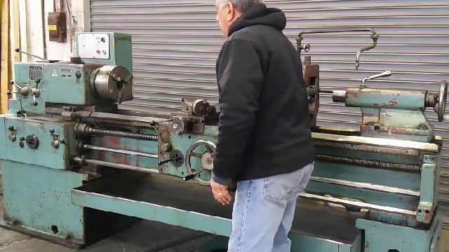 Tos SN40B Engine Lathe, 16" x 60"cc; American Machinery Liquidators #002528 смотреть онлайн