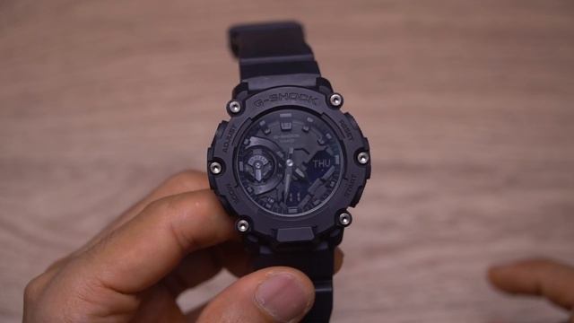 All Black G-Shock GA-2200 watch review смотреть онлайн