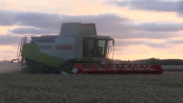 Wheat Harvest - Claas Lexion 580 - Harvest 2014 смотреть онлайн