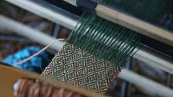 Ткачество. Ромбик (Diamond twill). Другой ракурс