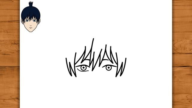 How to DRAW AKI HAYAKAWA from Chainsaw Man - Easy Step by Step Anime drawing смотреть онлайн