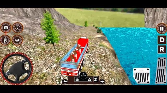 Offroad Truck Simulator Gameplay - Indian Truck Simulator Android - Android gameplay смотреть онлайн