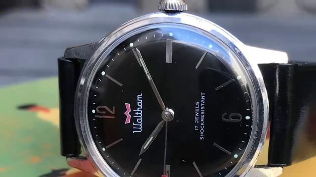 On My Wrist - Vintage Black Dial Waltham 17 Jewels смотреть онлайн