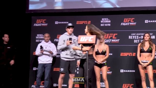 UFC on ESPN 6 Ceremonial Weigh-In Highlights - MMA Fighting смотреть онлайн