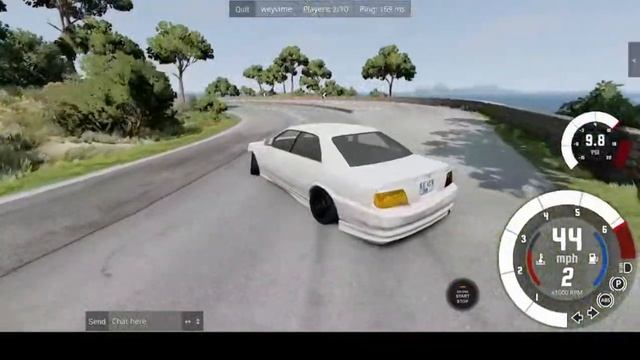 2 Чайника дрифтят по городу и наводят суету в BeamMP