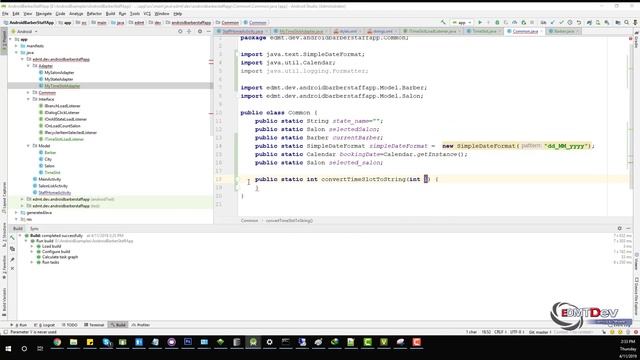 Android Development Tutorial - Barber Booking App part 15 Staff Home Screen смотреть онлайн