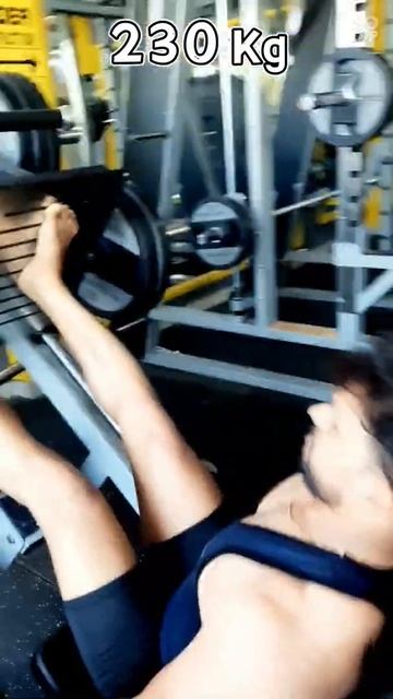 230 Kg weight Thai Exercise #fitness смотреть онлайн