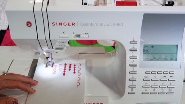 Singer Quantum Stylist 9960 37 Elongation
