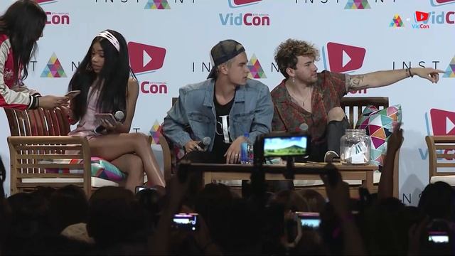 Kian Lawley & JC Caylen On 'H8ers', How They Met, Their New Content & More | VidCon 2017 | INSTANT смотреть онлайн