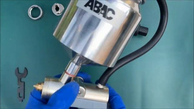 How to dismantle HVLP Spray Gun for cleaning - ABAC professional Spray Guns PN1, PN2, PN5 смотреть онлайн