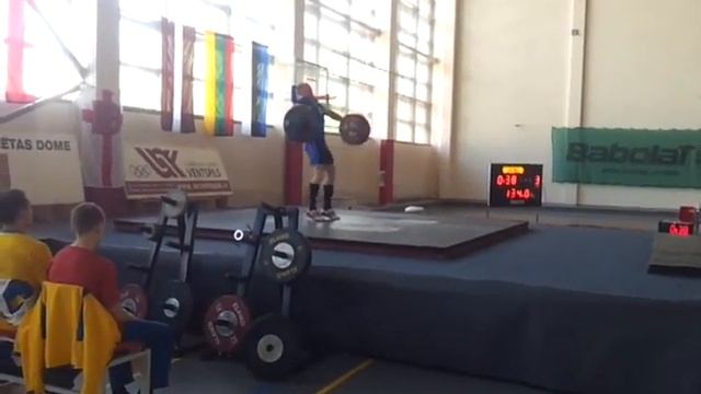 Håvard Grostad bom 134 kg rykk under Baltic Cup 2012 смотреть онлайн