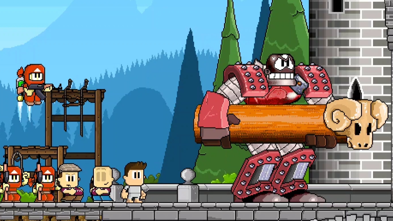 Играем а Dan The Man