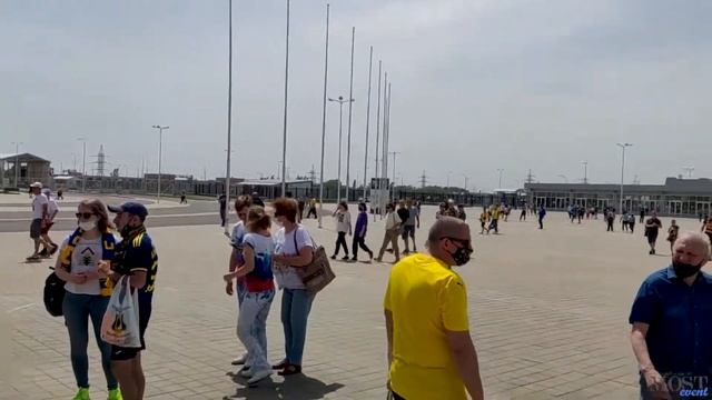 Промо мероприятие для ФК Ростов и Перекресток на стадионе Ростов Арена. смотреть онлайн
