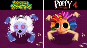 Мод Поппи Плейтайм 4 в My Singing Monsters (My Singing Monsters, Мои Поющие Монстры, Msm, Мсм)