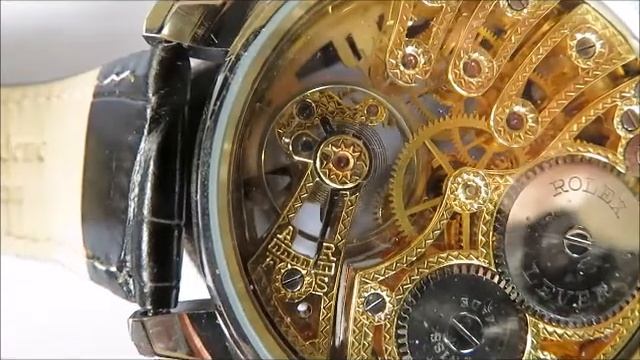 Rolex Full Skeleton (Skelette)1900's wristwatch смотреть онлайн