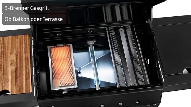 Gasgrill BURNHARD FRED Black Series (944550) | Deutsch смотреть онлайн