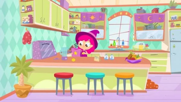 О, нет! ПЛАМ превращается в ЗЛУЮ ВЕДЬМУ! Она все разрушает! - Мультфильмы про ведьм для детей