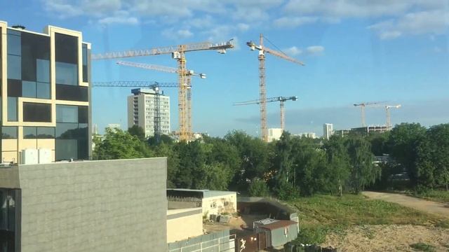 Москва из окна монорельса смотреть онлайн