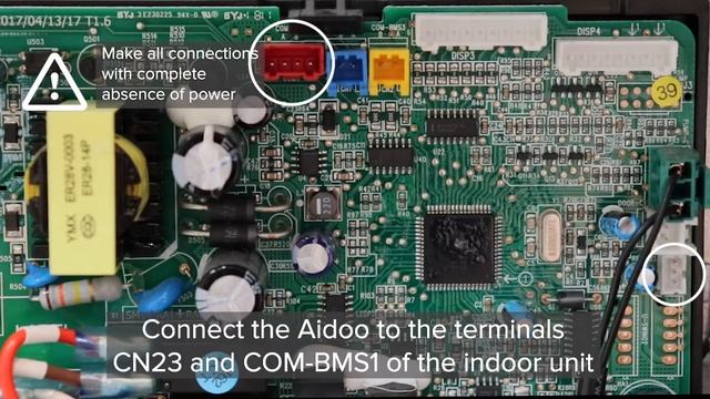 Installation - Aidoo Gree U-Match R410A KNX Controller смотреть онлайн