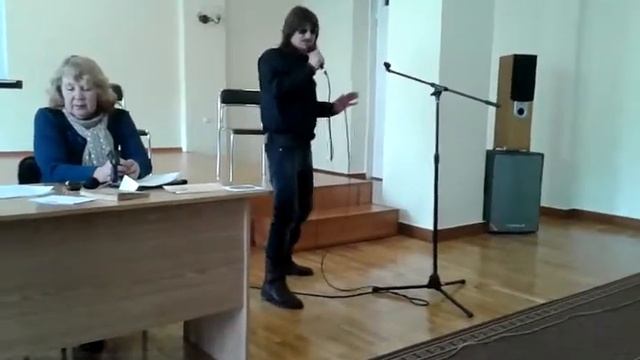 Александр Овечкин, Донецк , Библиотека им Крупской, февраль 2018, смотреть онлайн