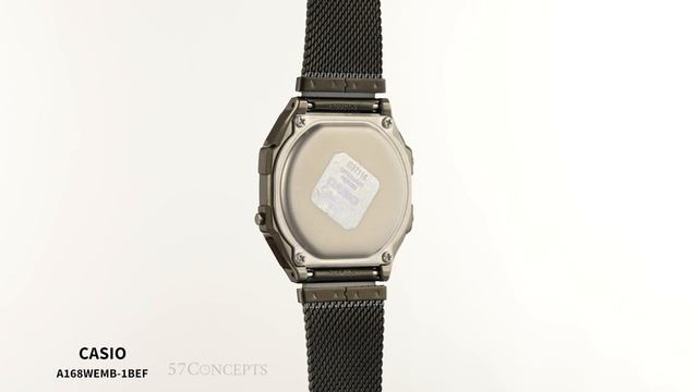 Casio VINTAGE A168WEMB-1BEF Maxi • Zegarek Damski