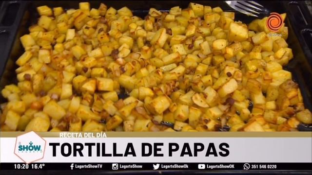 🍲Hoy Dante Enriquez prepara tortilla de papas al horno смотреть онлайн
