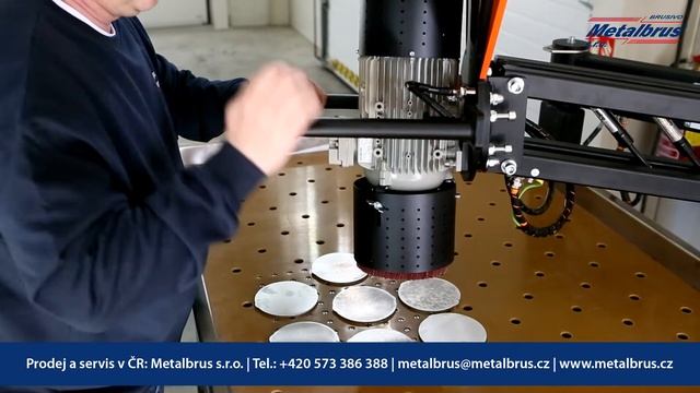 Metalbrus - Manuální odjehlovací stroj METAGRIND M01 смотреть онлайн