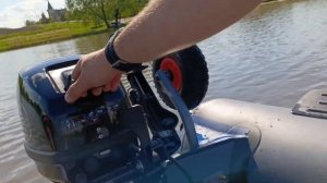 обкатка мотора Магнум про 9.9-15 и лодка Роджер 350.👍🔥