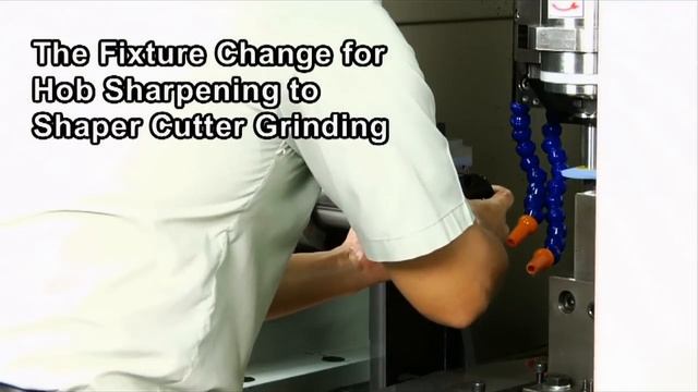 LHG-3040 CNC HOB sharpening machine смотреть онлайн
