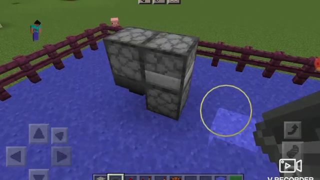 кнопка - как рычаг#маенкрафт смотреть онлайн