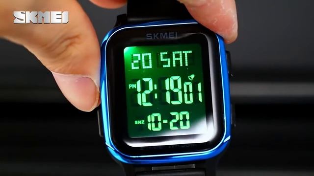 Skmei 1858 Digital  Countdown Electronic Movement Wristwatches Waterproof Sport Watch