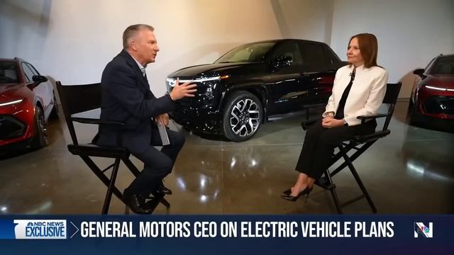 Exclusive: GM's CEO says company is committed to electric vehicles, despite slowdown смотреть онлайн