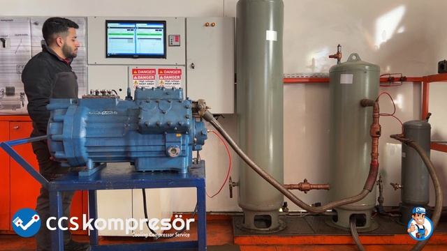 HGX7/2110-4S GEA BOCK KOMPRESÖR ÇALIŞTIRMA TESTİ-GEA BOCK COMPRESSOR RUNNING TEST-CCS0236 смотреть онлайн