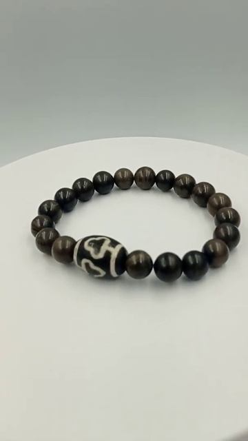 Бодхи бусина Дзи (браслет петерсит) смотреть онлайн