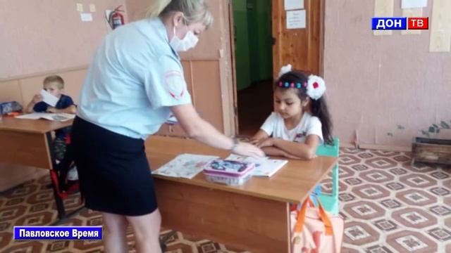 Беседа ГИБДД с детьми. г. Павловск Воронежской обл смотреть онлайн