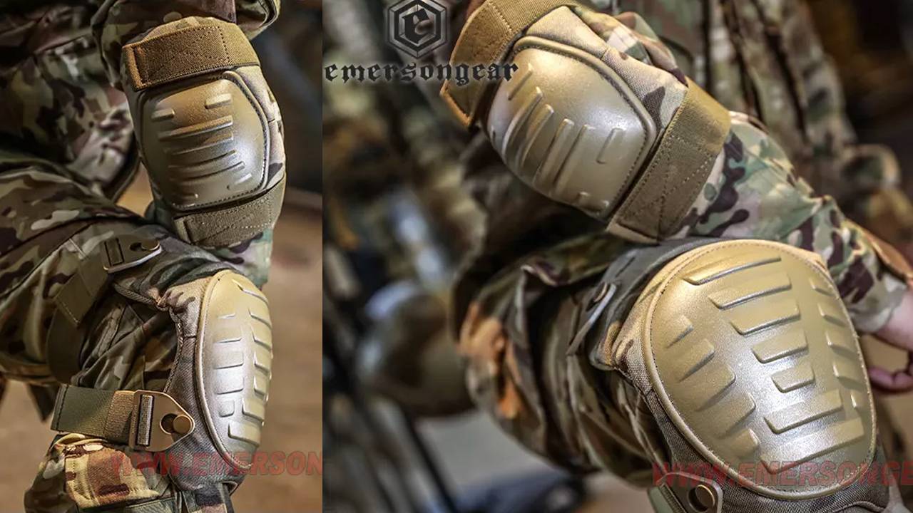 Обзор набора наколенников и налокотников EmersonGear Military Kneepad SET смотреть онлайн