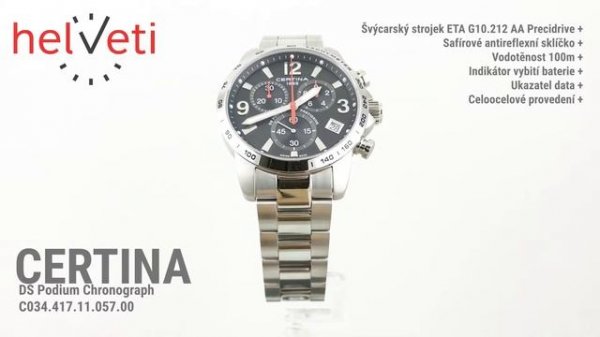Certina DS Podium Chronograph C034.417.11.057.00