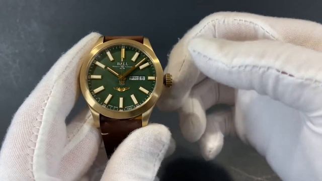 Amazing Green Dial Bronze Watch! Ball Bronze Engineer III! смотреть онлайн