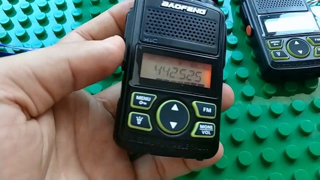 BAOFENG T1 Mini Walkie Talkie Wireless FM Radio 2PCS