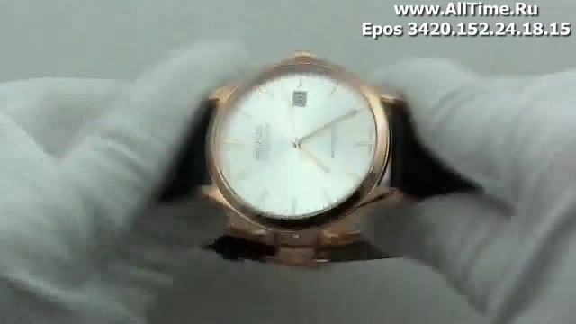 Обзор. Мужские наручные часы Epos 3420.152.24.18.15 смотреть онлайн
