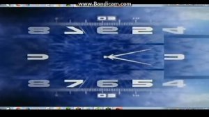 Часы Первого Канала с эффектами