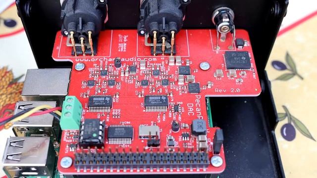 Orchard Audio PecanPi® Streamer. Volumio, Raspberry PI DAC, Hi-Fi.