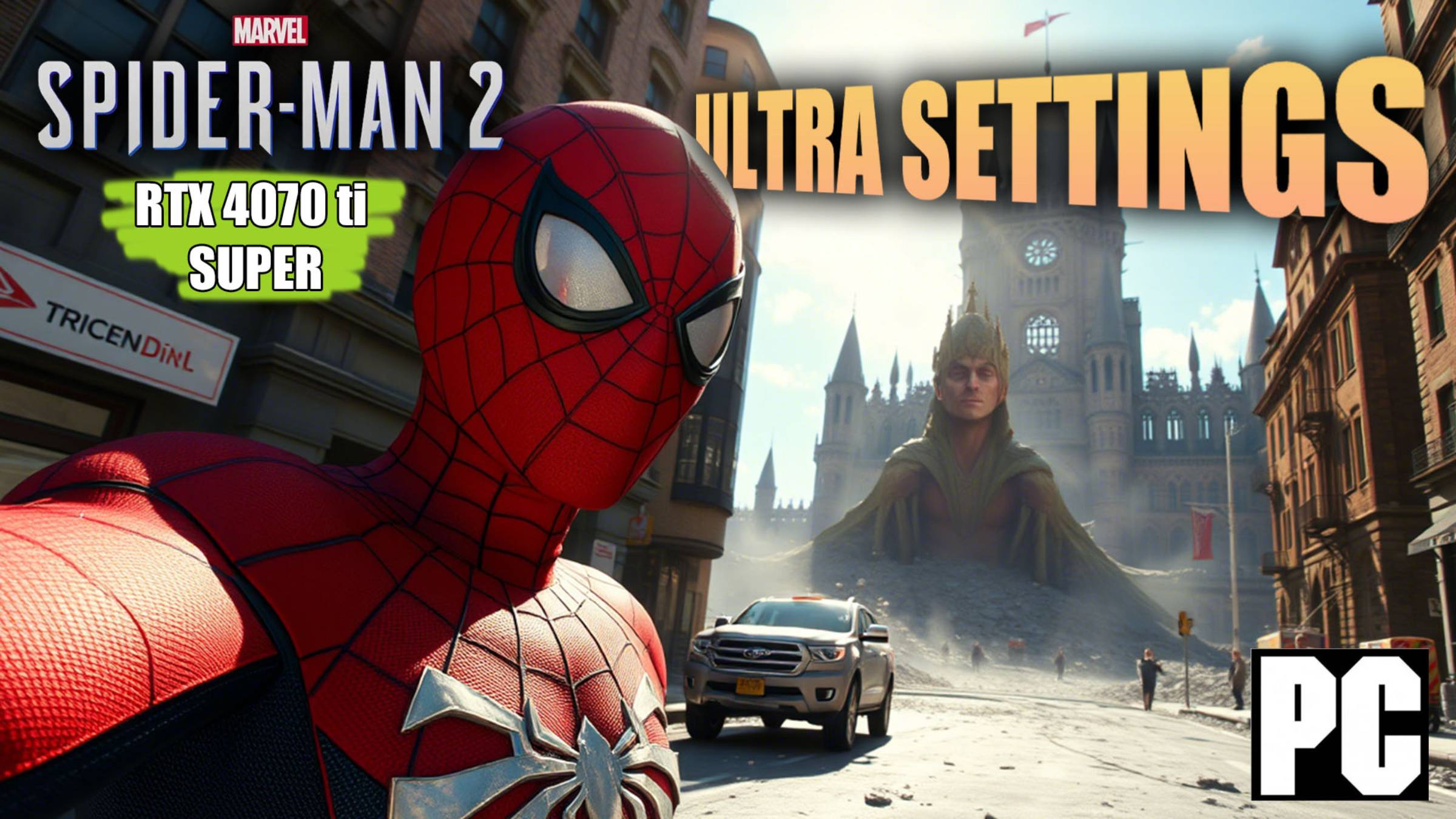Spider Man 2 на ПК. RTX 4070 ti super смотреть онлайн