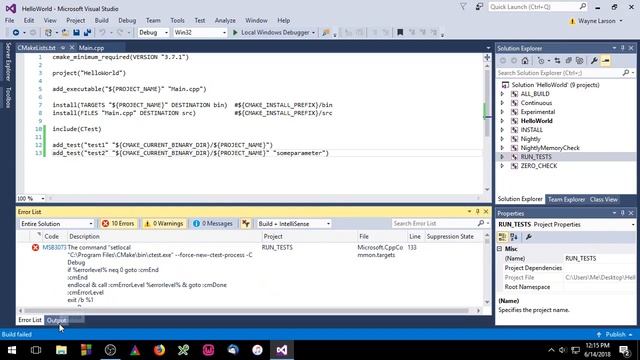 CMake Tutorial For Beginners - Episode 2 смотреть онлайн